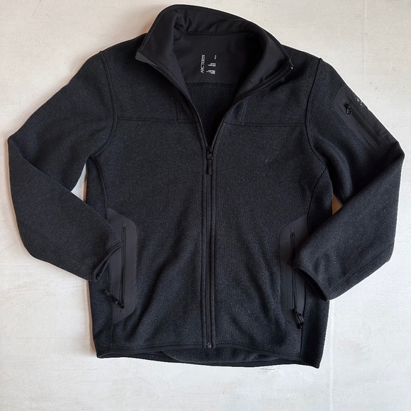 Arc'teryx Covert Cardigan Men Small Black - Picture 2 of 6